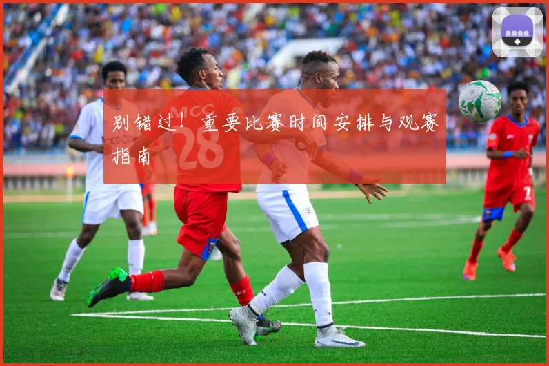 别错过！重要比赛时间安排与观赛指南